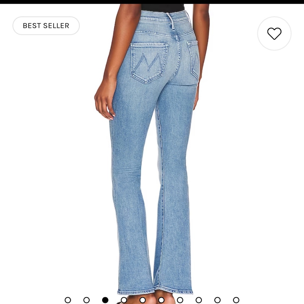 Mother - weekender flared jeans (color: we the people)